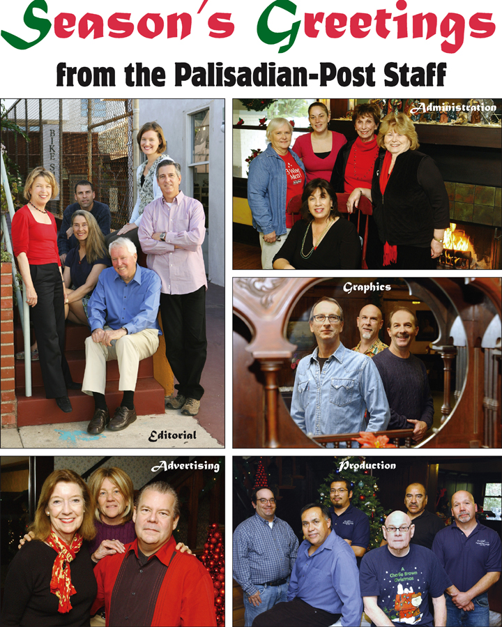 Editorial (clockwise from left): Libby Motika, Steve Galluzzo, Danielle Gillespie, Rich Schmitt, Bill Bruns and Sue Pascoe. Photo: Tom Hofer  Administration (left to right): Sharon Reynolds, Julie Antle, Jolene Knight, Cheryel Kanan. Seated: Roberta Donohue.  Graphics (left to right) Manfred Hofer, Tom Hofer and Ed Lowe.  Advertising (left to right): Grace Hiney, Kendy Veazie and Jeff Ridgway.  Production (clockwise from left): Jonathan Merwitzer, Gregory Morataya, Angel Rosas, Keith McDaniel, Jim Reynolds and Manuel Tavarez.